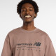 New Balance Ανδρική κοντομάνικη μπλούζα Linear Graphic T-Shirt